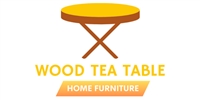 wood tea table