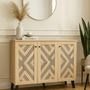 Wooden Cabinet 3 Door in saudi arabia