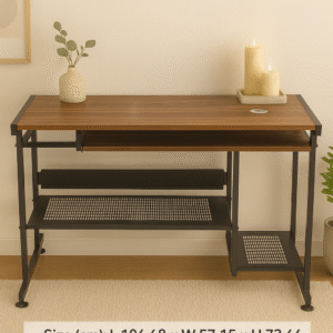 Computer desk, study desk, home office workstation